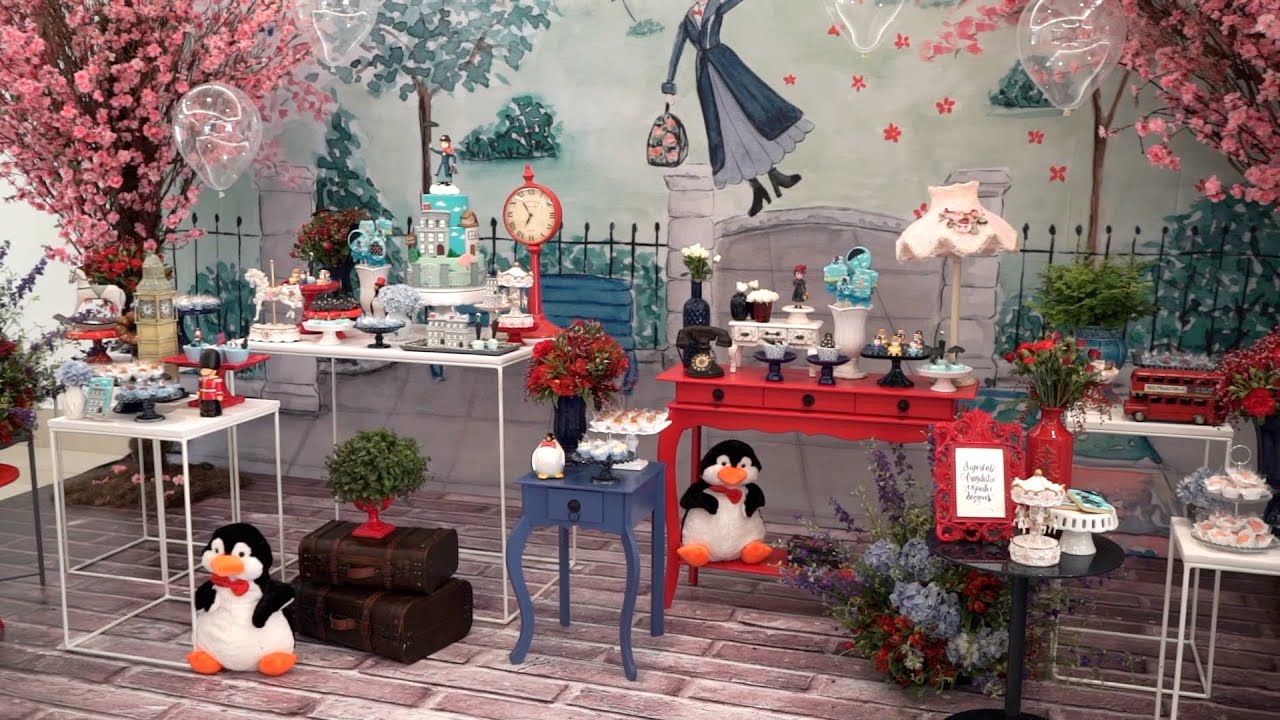 Festa com tema Mary Poppins