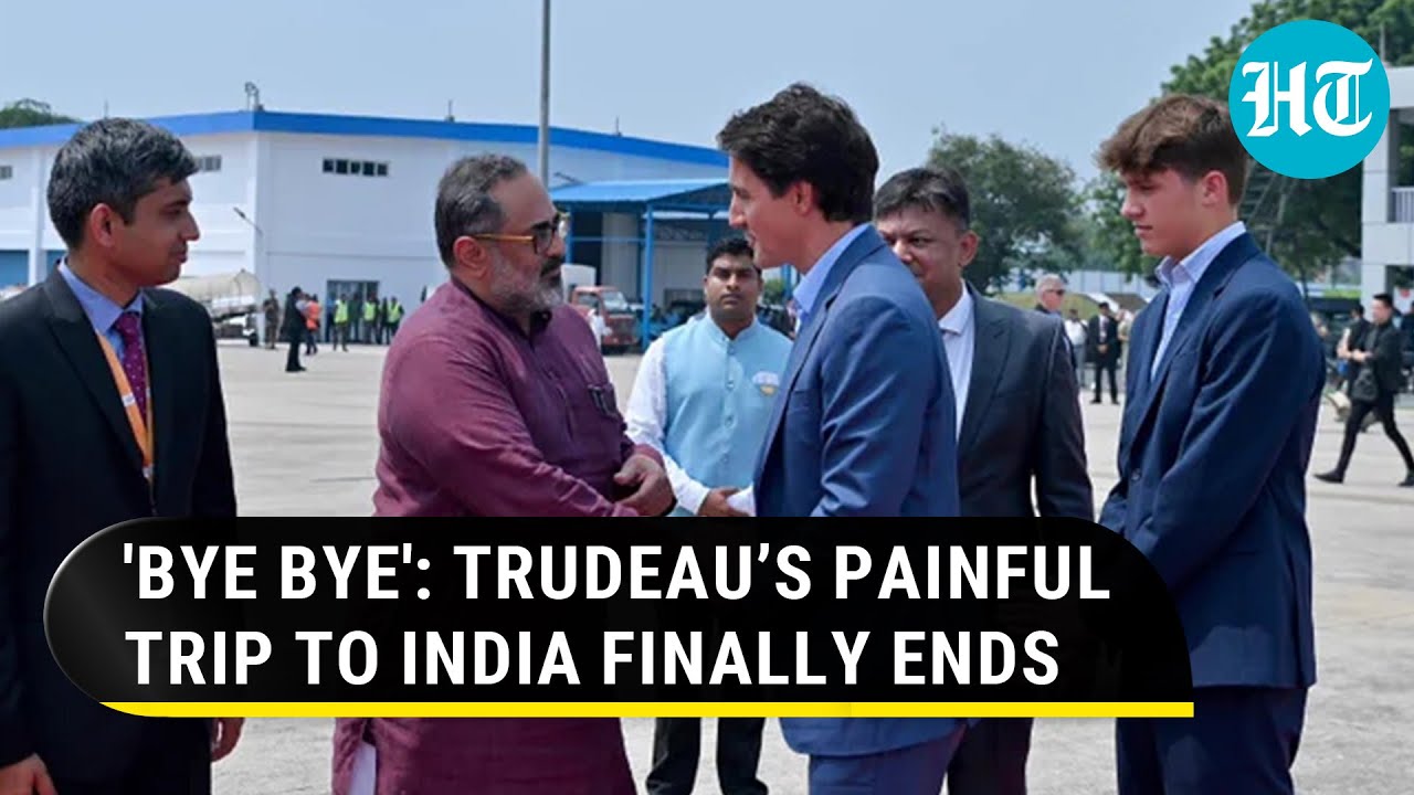 'Bye Bye Trudeau': India Sees Off Canada PM After Two Days Of Agony, Humiliation | Details