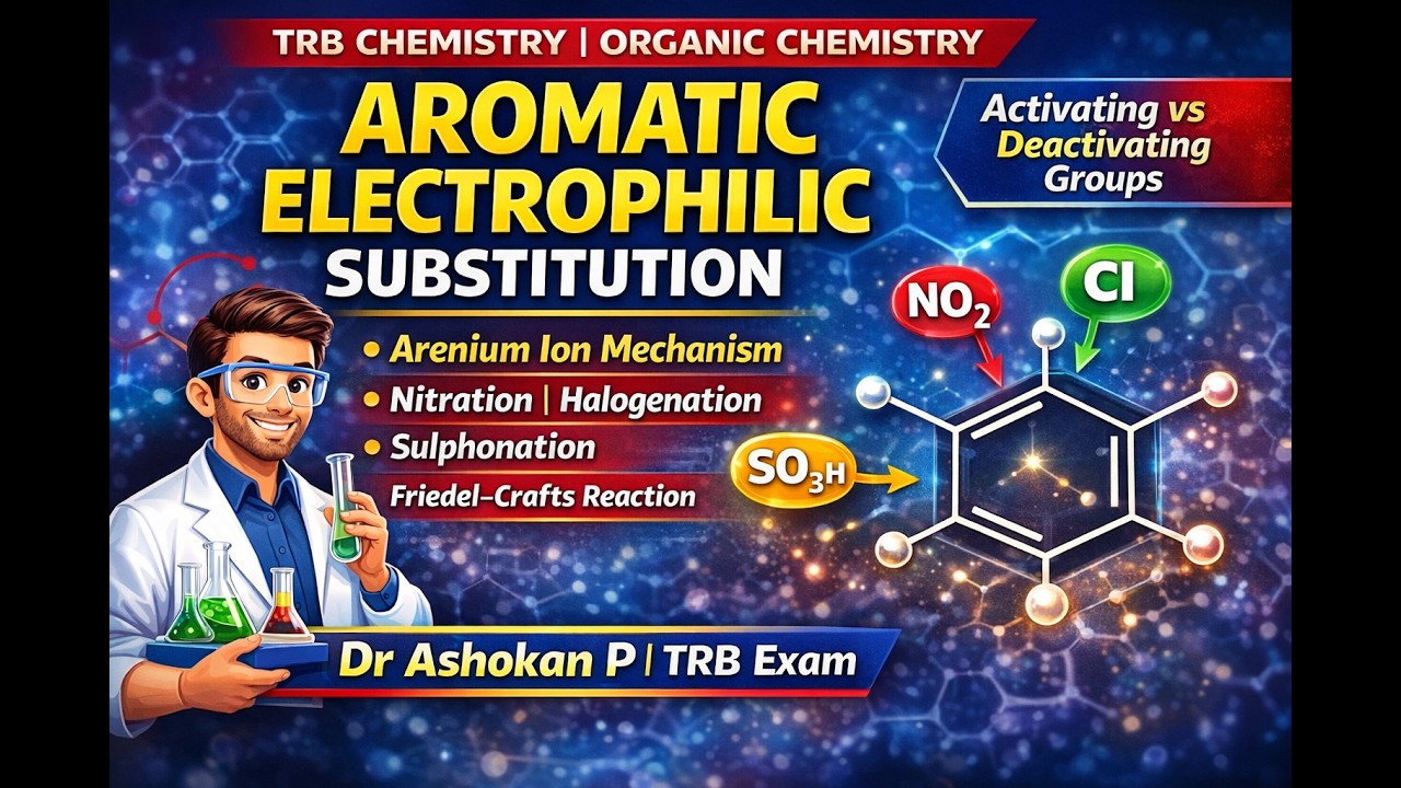 | CHEMISTRY PYQ CLASS  01 | UNIT 10 | ASHOKAN P | #chemistryguru #ugtrbchemistry  #ugtrbclass #trb