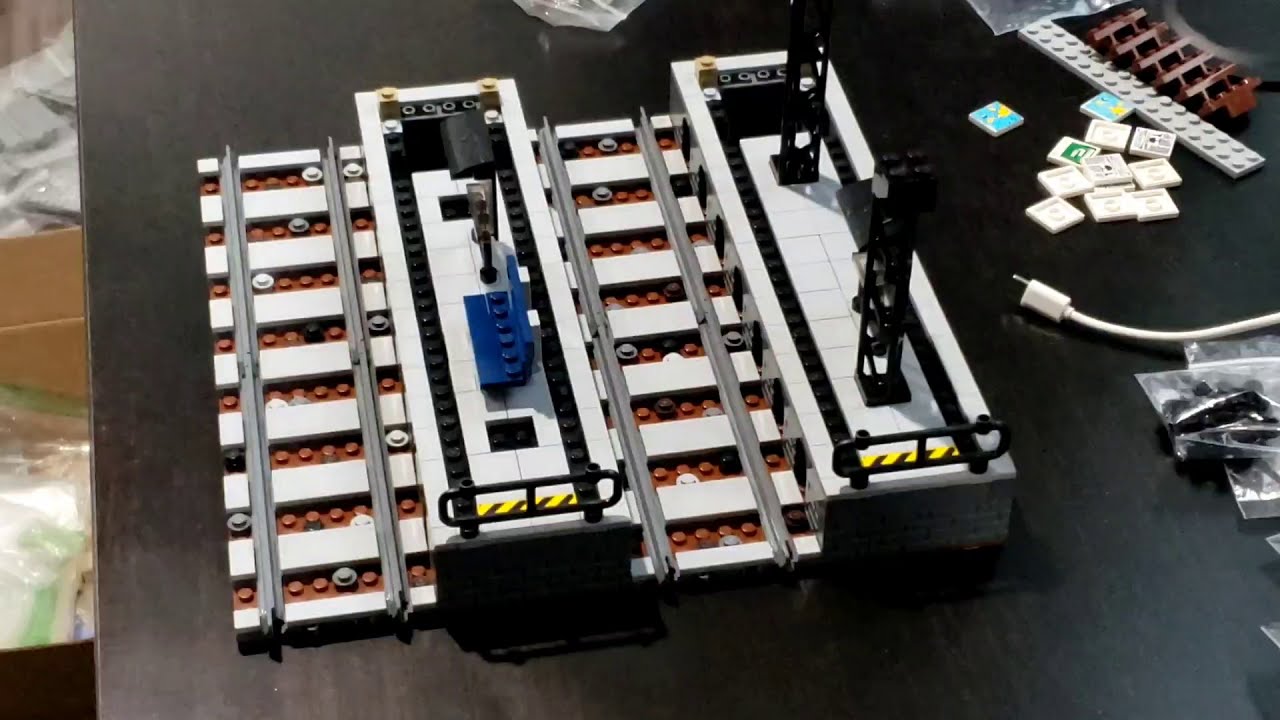 Lego City Update - Train Station MOC Build Part1