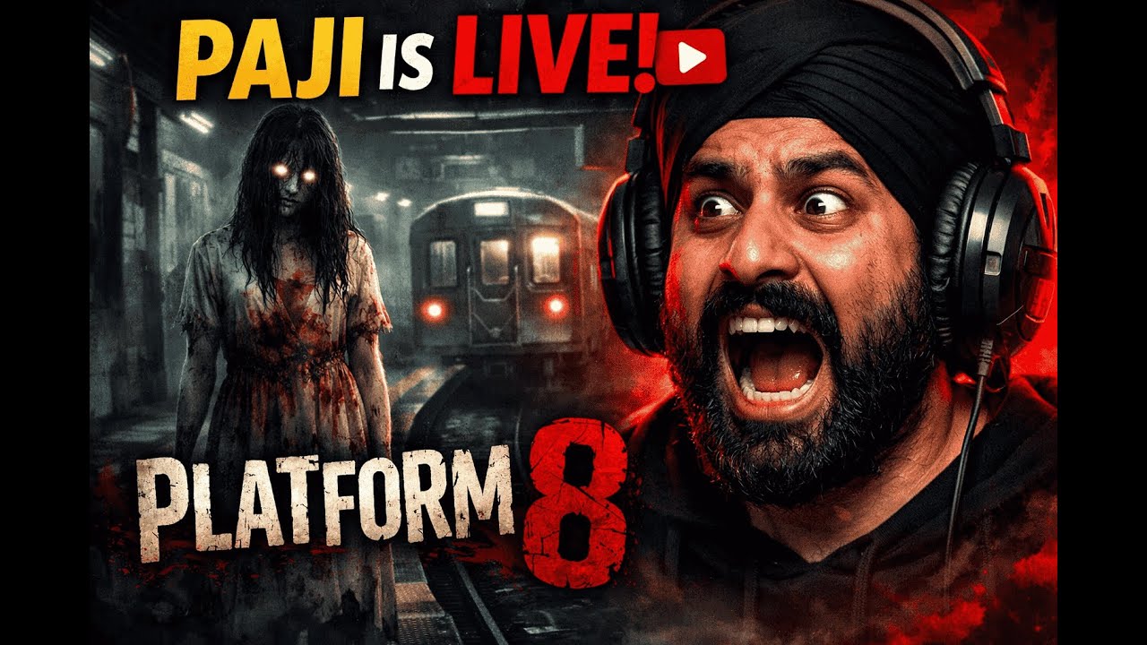 PLATFORM 8 HORROR GAME LIVE 💀 WITH ‪@Pajiisliveyt  #shortsfeed #horrorgaming #shortslive