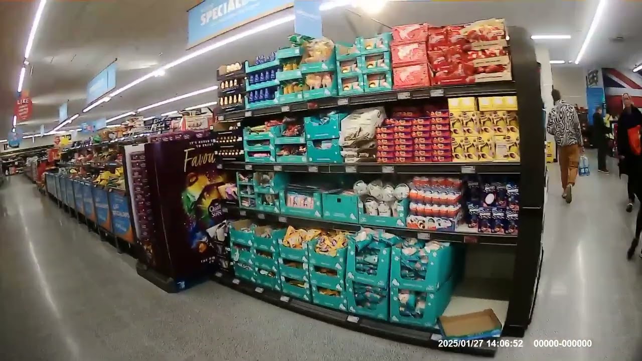 ALDI SHOPPING WITH JOHNNY