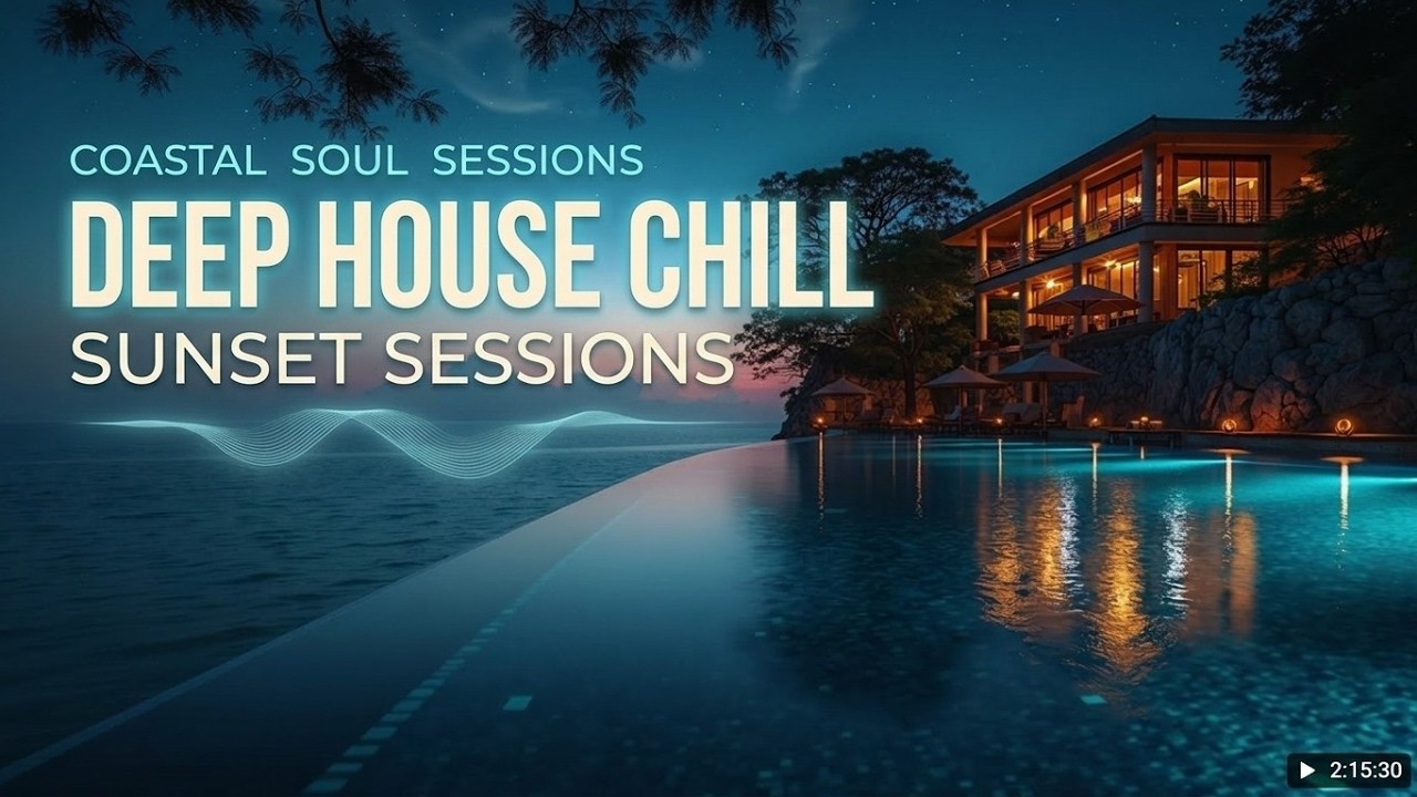 Роскошная лаунж-музыка - Deep House Chill, Вечеринка у бассейна