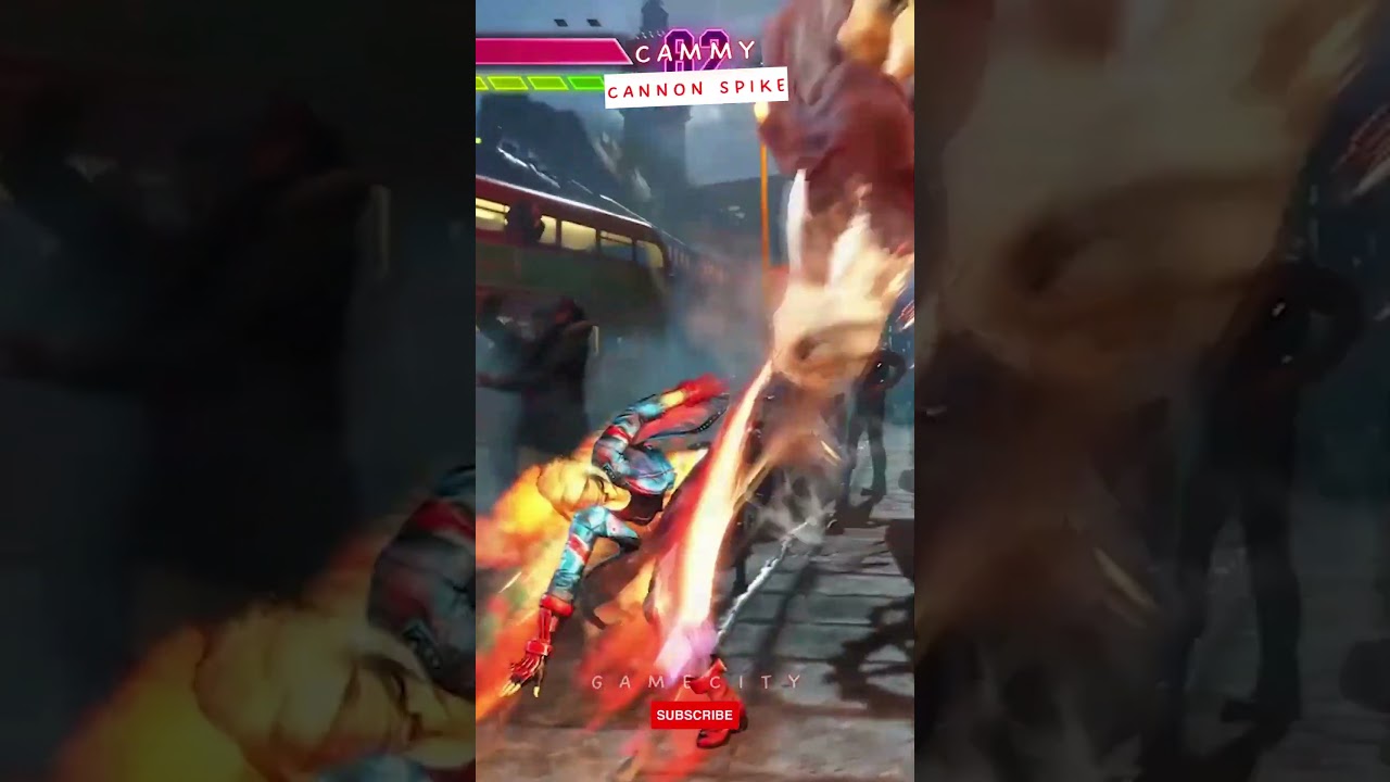 Cammy hits Cannon Spike on Ryu | #streetfighter6