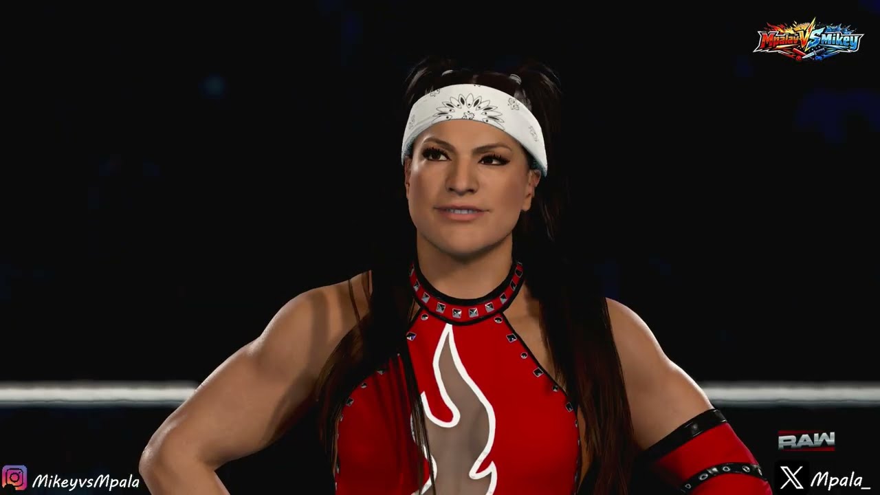 WWE 2K26 - Raquel Rodriguez vs Rhea Ripley 