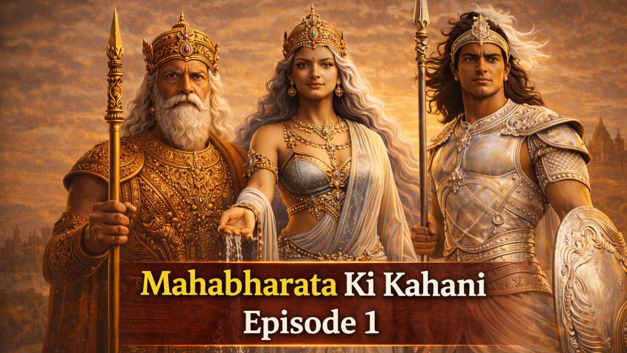 Episode 1 : Raja Shantanu Aur Ganga Ka Milan |Mahabharata Ki Kahani 