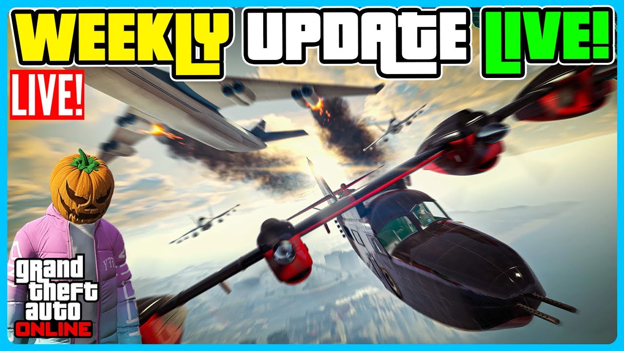 GTA ONLINE WEEKLY UPDATE LIVE! FIRST UPDATE OF THE YEAR!