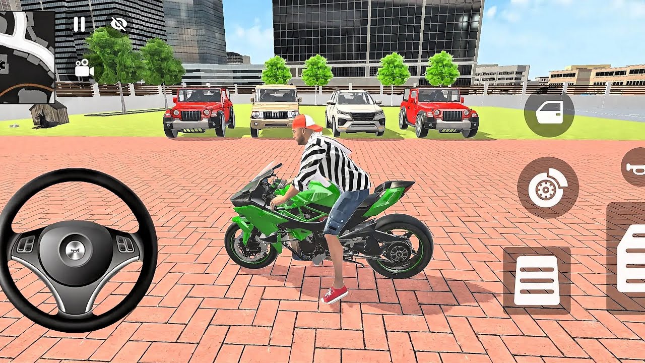 X 🎮Franklin order by 2️⃣ thar 1️⃣ Fortuner 1️⃣ chippi 🚗 in Indian bike theft Auto simulator