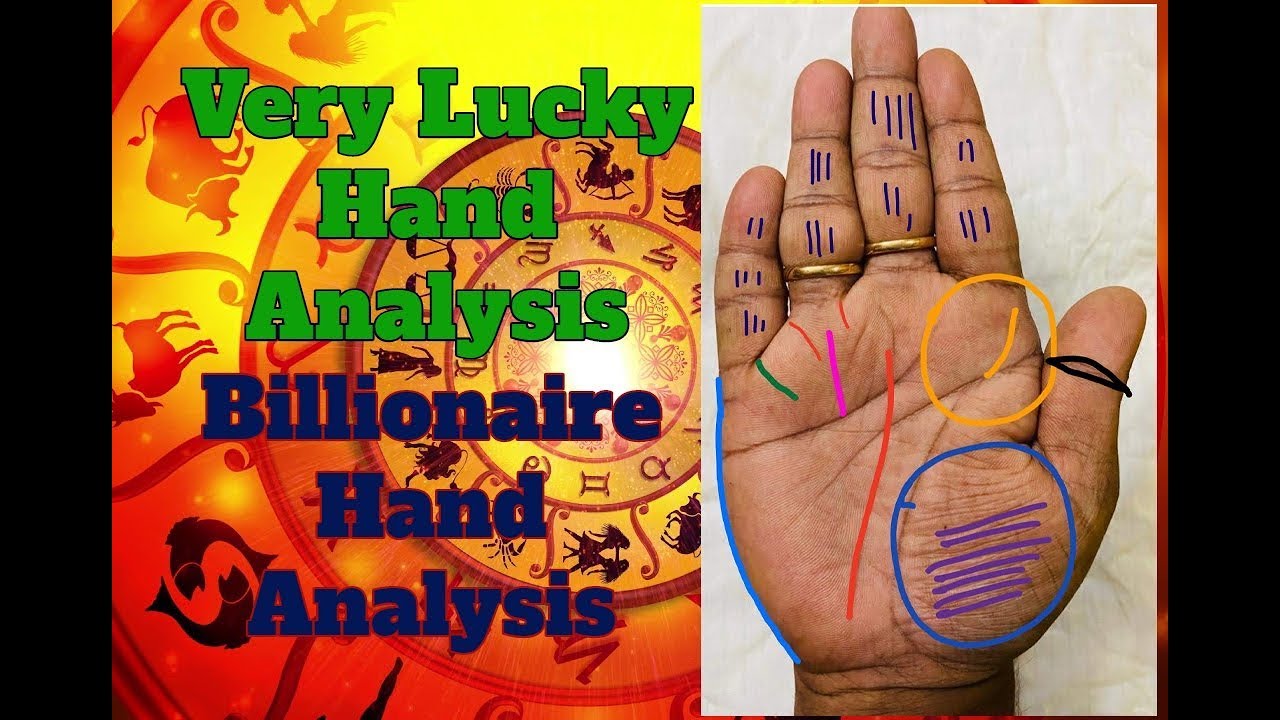 #learnpalmistryonline #SaiSuvajit Very Lucky hand Analysis Billionaire Sign Palmistry