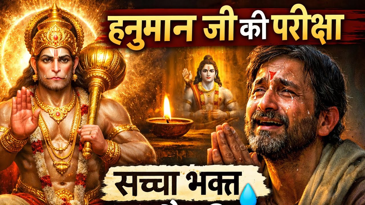 हनुमान जी ने गरीब भक्त की परीक्षा क्यों ली? | Emotional Bhakti Story 🙏