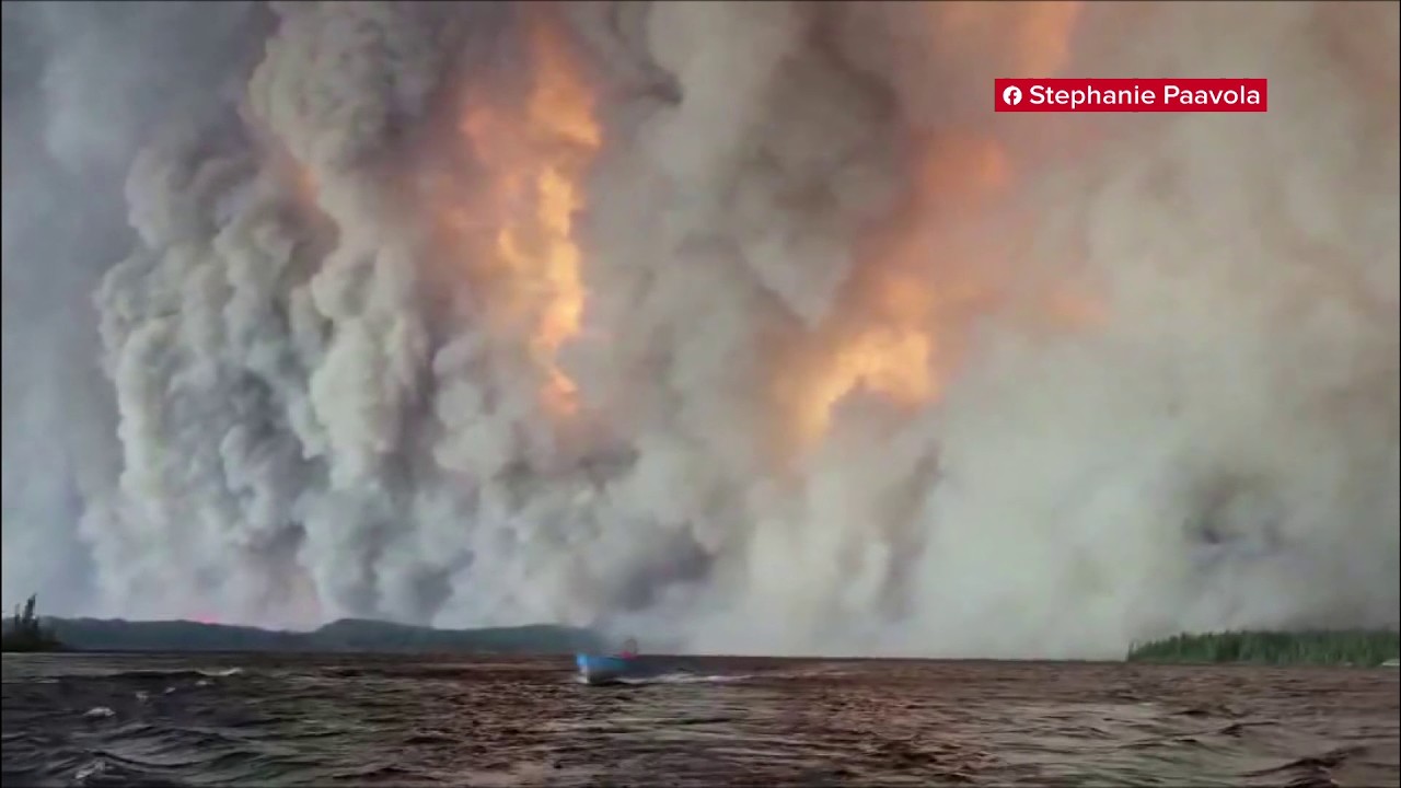 Ontario wildfires prompt evacuations