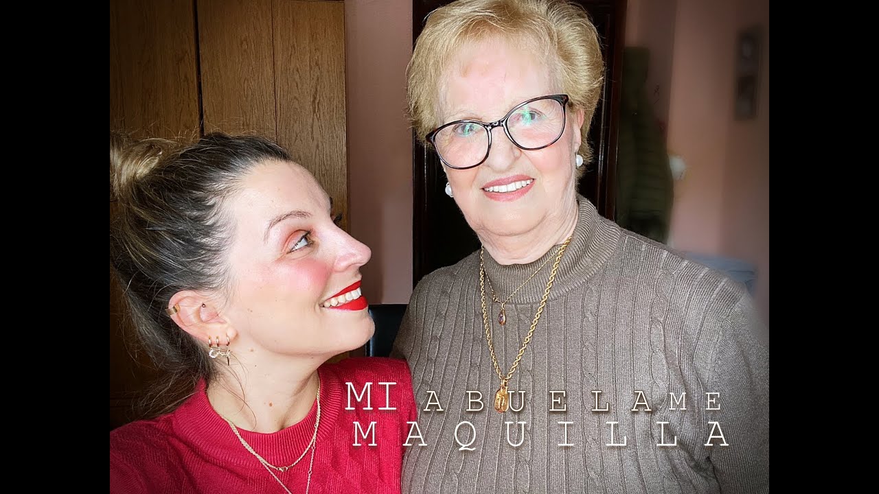 MI ABUELA DE 84 AÑOS ME MAQUILLA (y pasa esto!!!)⎮Sansett