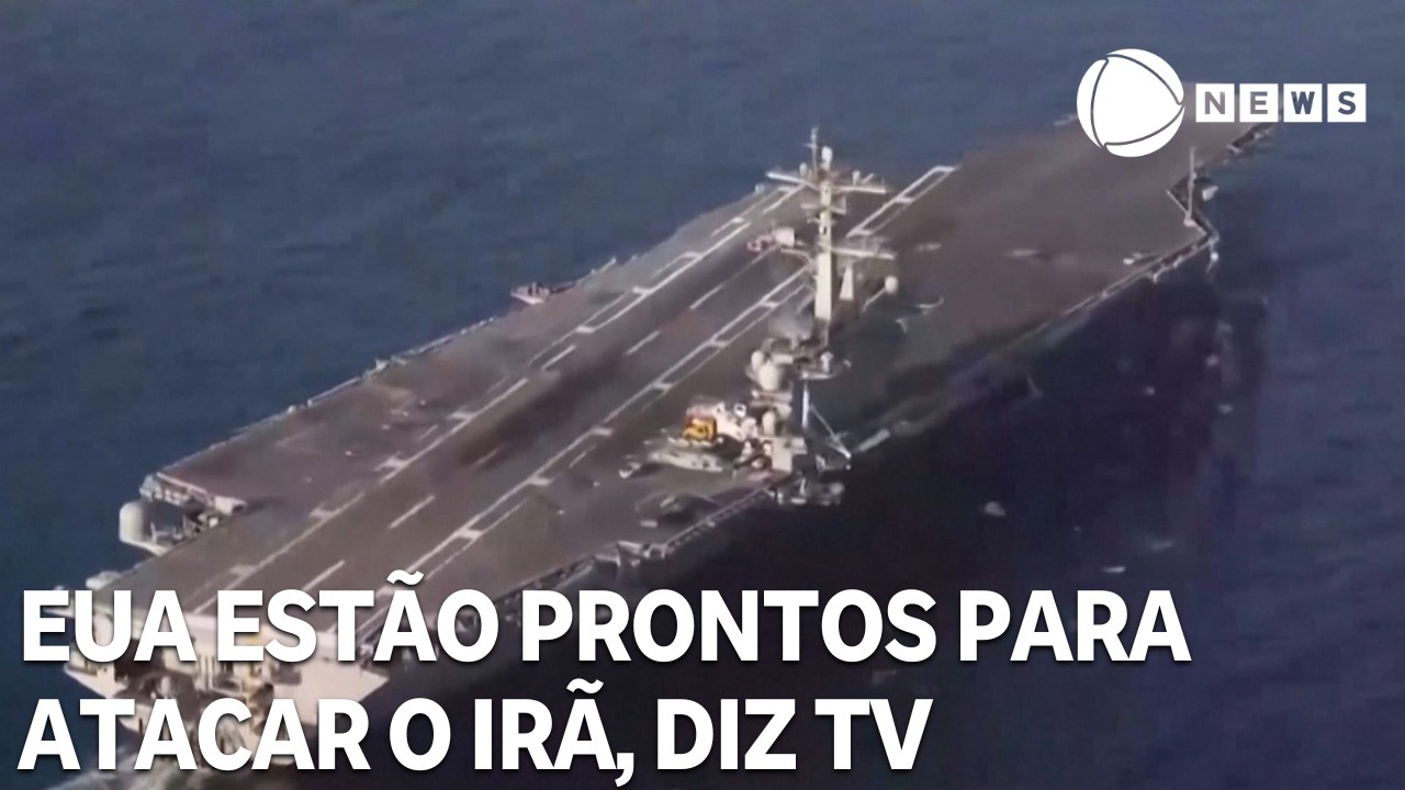 TV americana diz que EUA estão prontos para atacar o Irã