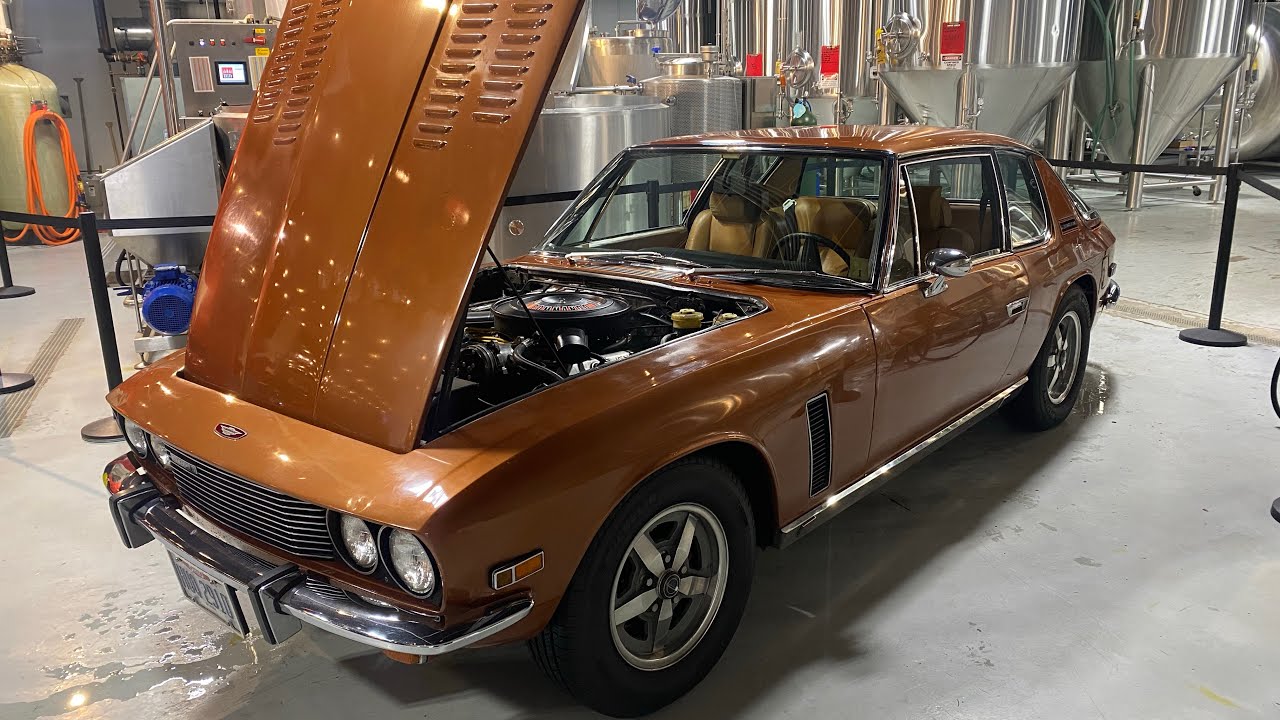 Canton cars and coffee car reviews (1974 Jensen interceptor mk3)