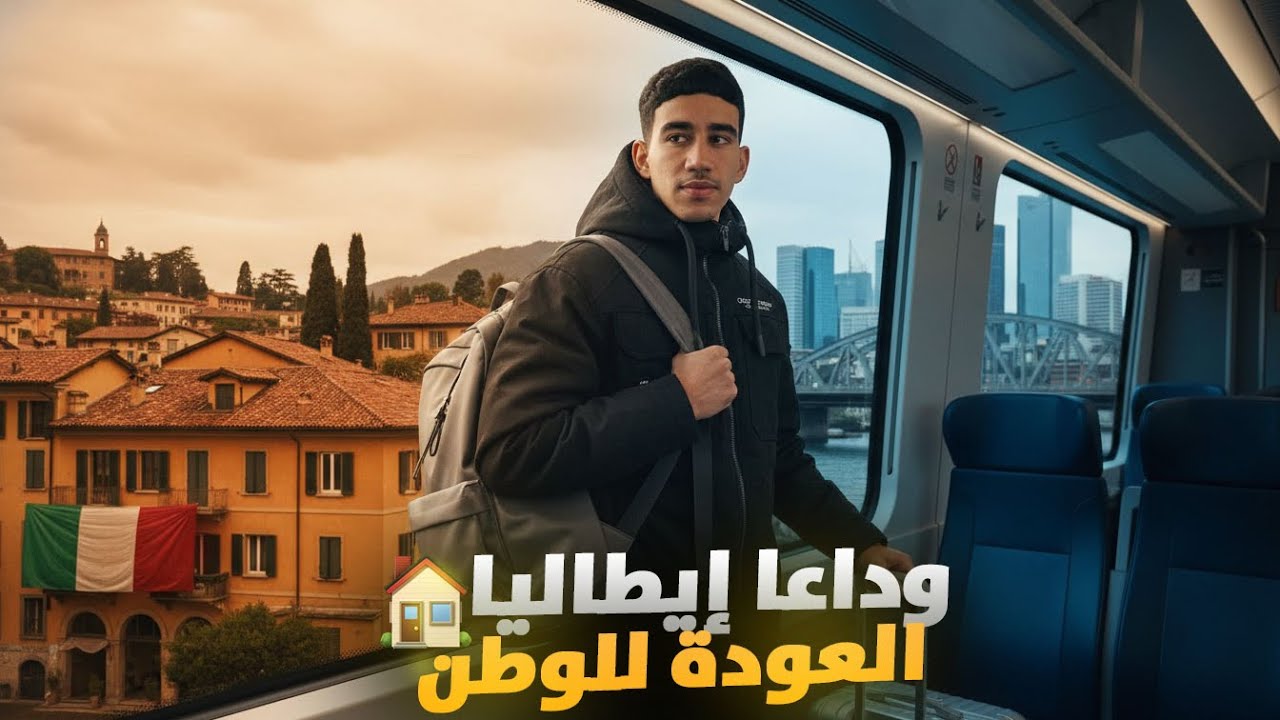 العودة إلى ألمانيا | نهاية المغامرة 🇩🇪🇮🇹🇪🇺✈️