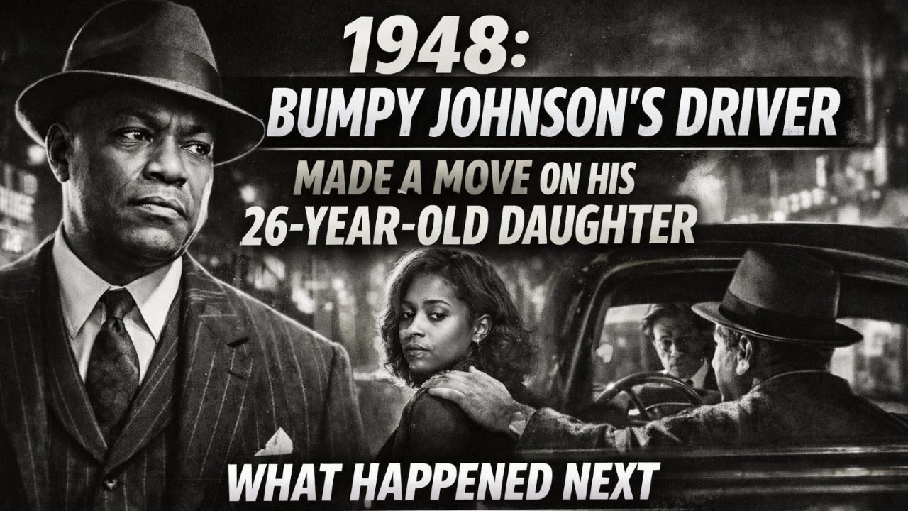 1948 Bumpy Johnson’s Driver Made a Move on His 26-Year-Old Daughter What Happened Next Shocked