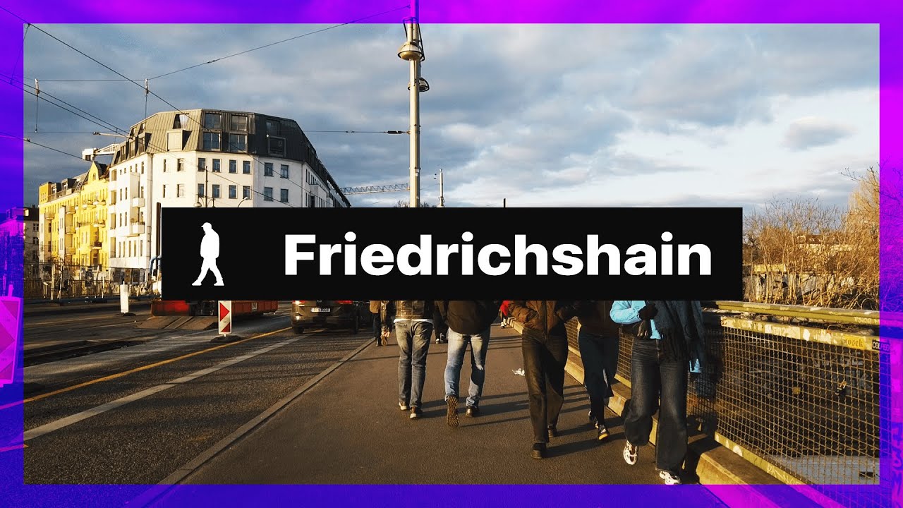 Berlin, Friedrichshain 🇩🇪 - Walking Tour on Boxhagener Platz  | Outside Walker