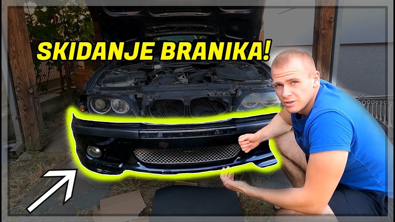 SKIDANJE BRANIKA SA E46