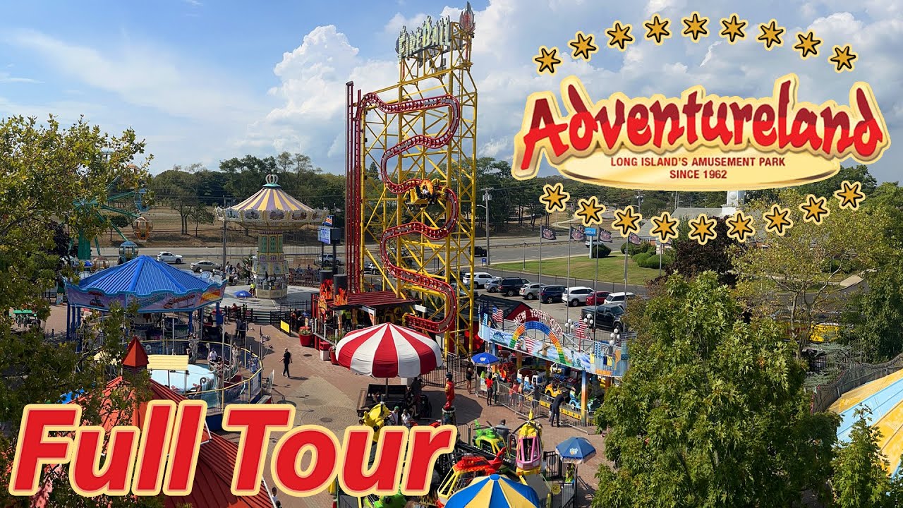 Adventureland (Лонг-Айленд, Нью-Йорк) | Полный тур | Сентябрь 2022 г.