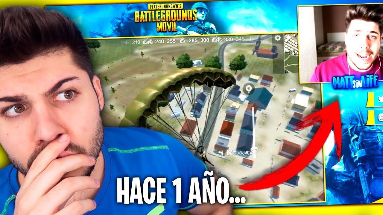 ¡ASÍ JUGABA A PUBG MOBILE HACE 1 AÑO! - MattsinLife