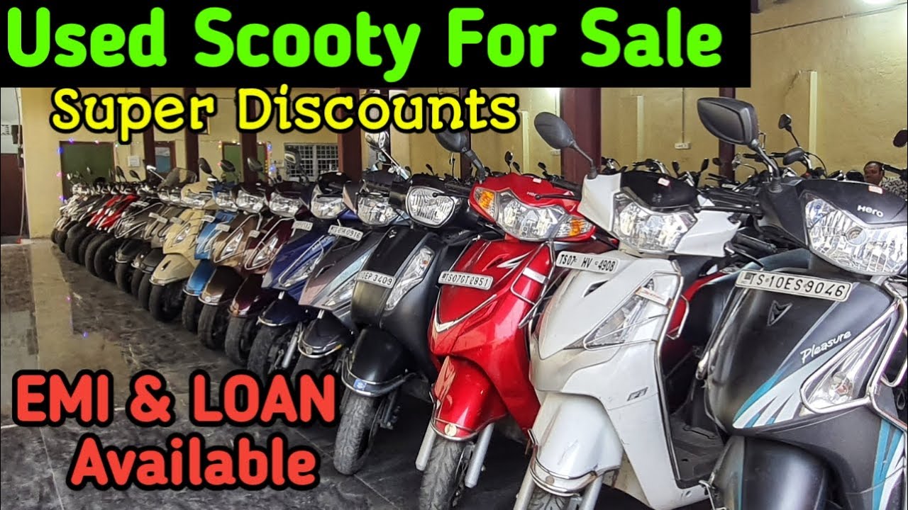 used scooty for sale in Hyderabad | Second hand scooty in Hyderabad | scooty market in Hyderabad