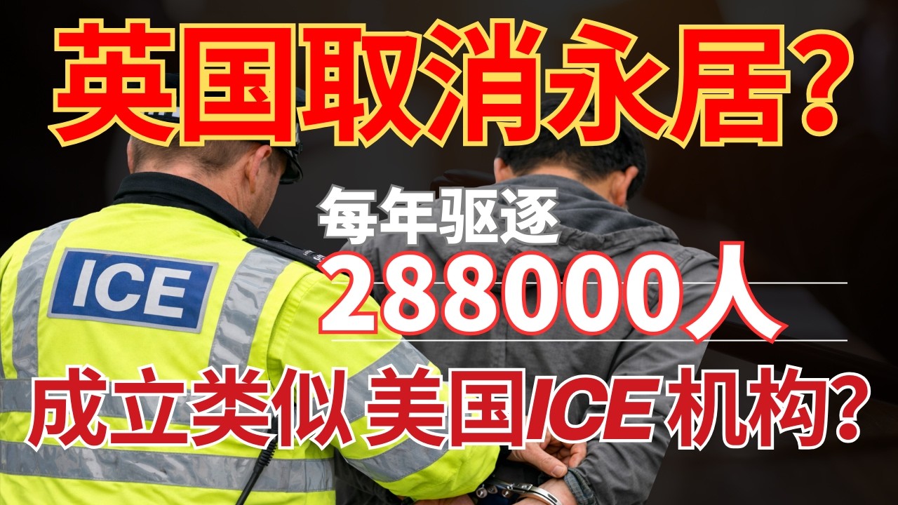 英国要废永久居留？Reform UK放狠话：一年遣返28.8万移民！