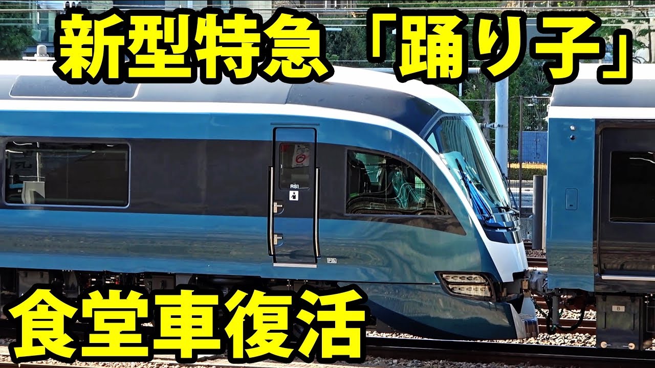 【新型特急】サフィール踊り子登場！甲種輸送を見てきました 三島駅→大宮操車場 11/6-01