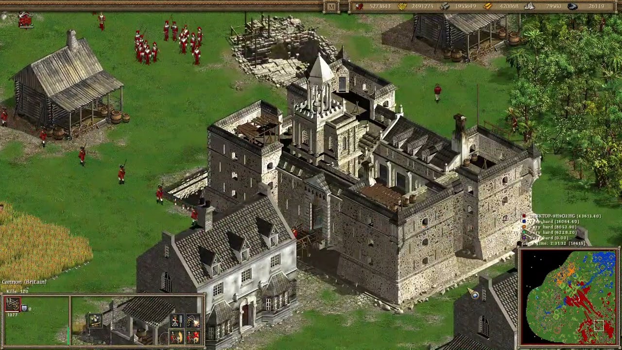 American Conquest - Britain late game