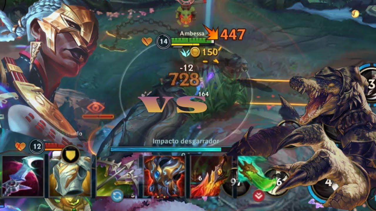 DAÑO Y AGUANTE DE LOCURA!! - AMBESSA TOP -WILD RIFT