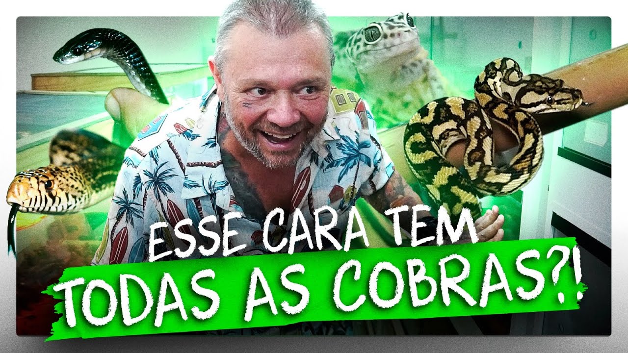 ESSE &Eacute; O MAIOR CRIADOR COMERCIAL DE REPTEIS DO BRASIL?! | RICHARD RASMUSSEN