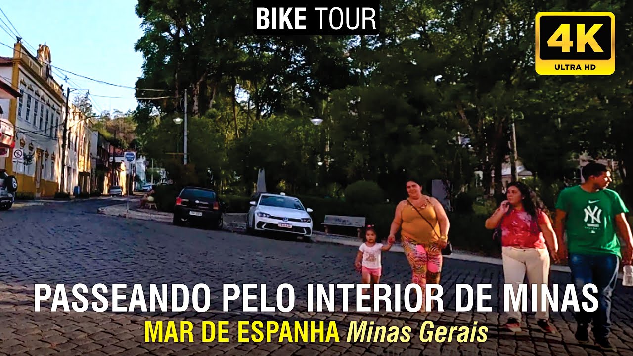 Conhecendo Mar de Espanha interior de Minas Gerais, Brasil #biketour