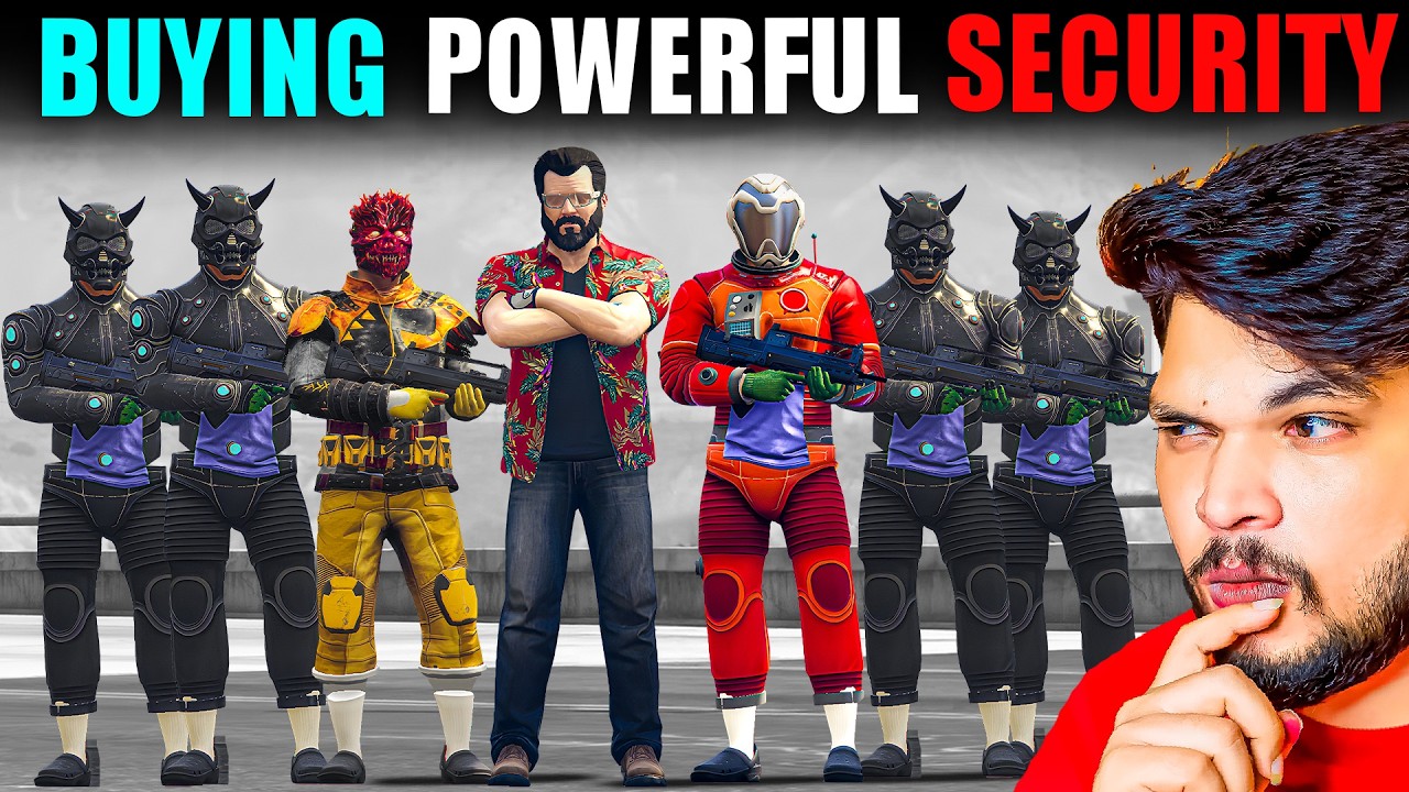 Techno Gamerz Buying Most Powerful Security to Destroy Tommy Vercetti&rsquo;s Empire 💥🔥 | GTA 5