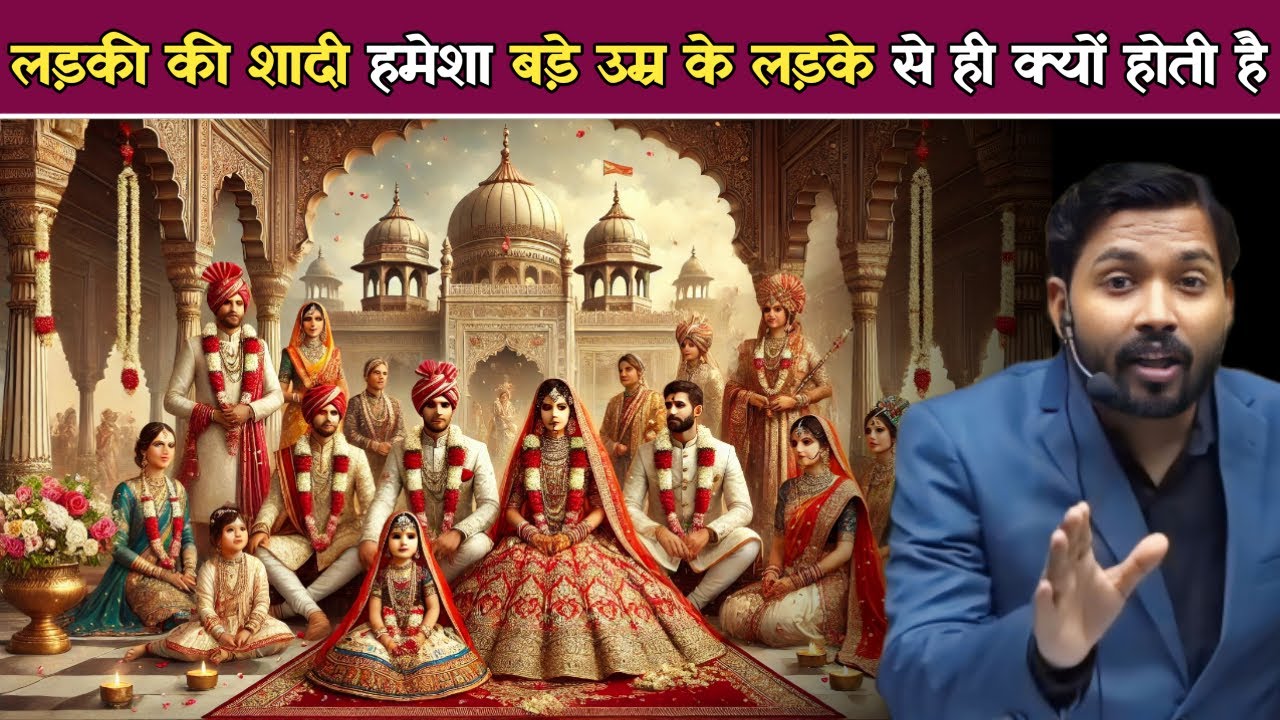 लड़की की शादी हमेशा बड़े उम्र के लड़के से ही क्यों होती है.!
