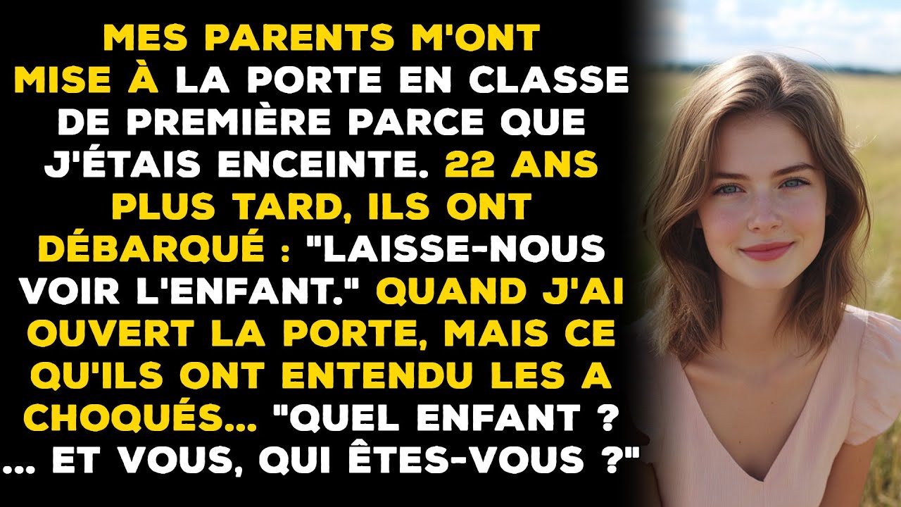 Mes parents m'ont mise à la porte en classe de Première parce que j'étais enceinte — 22 ans plus...