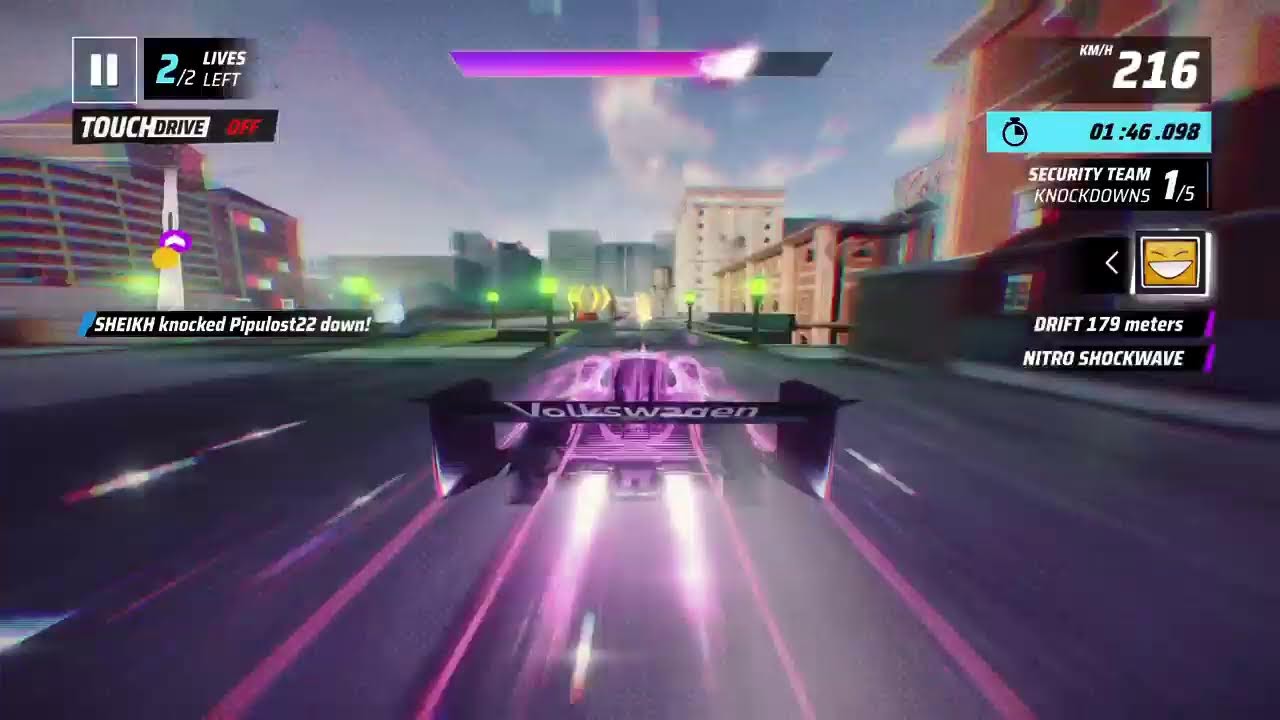 Asphalt legends Peaceful Race