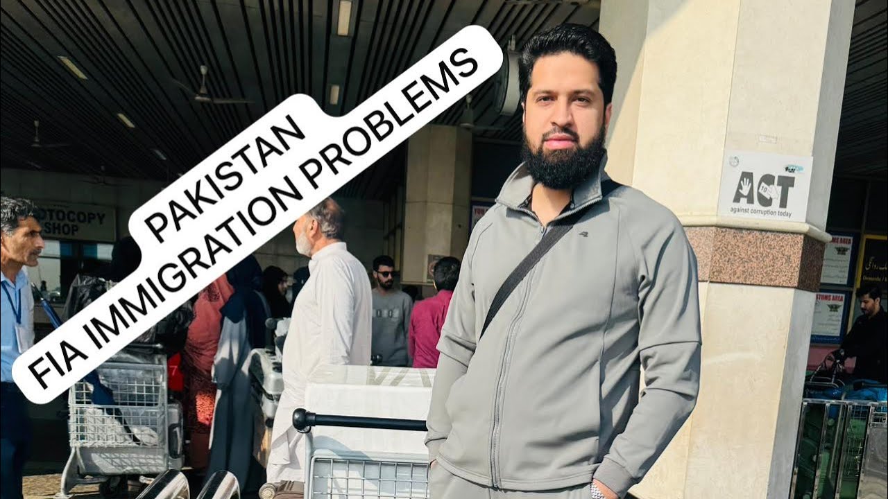 Pakistan Airport FIA Immigration Problems | Lahore to Madina Via Dubai Travel Experience
