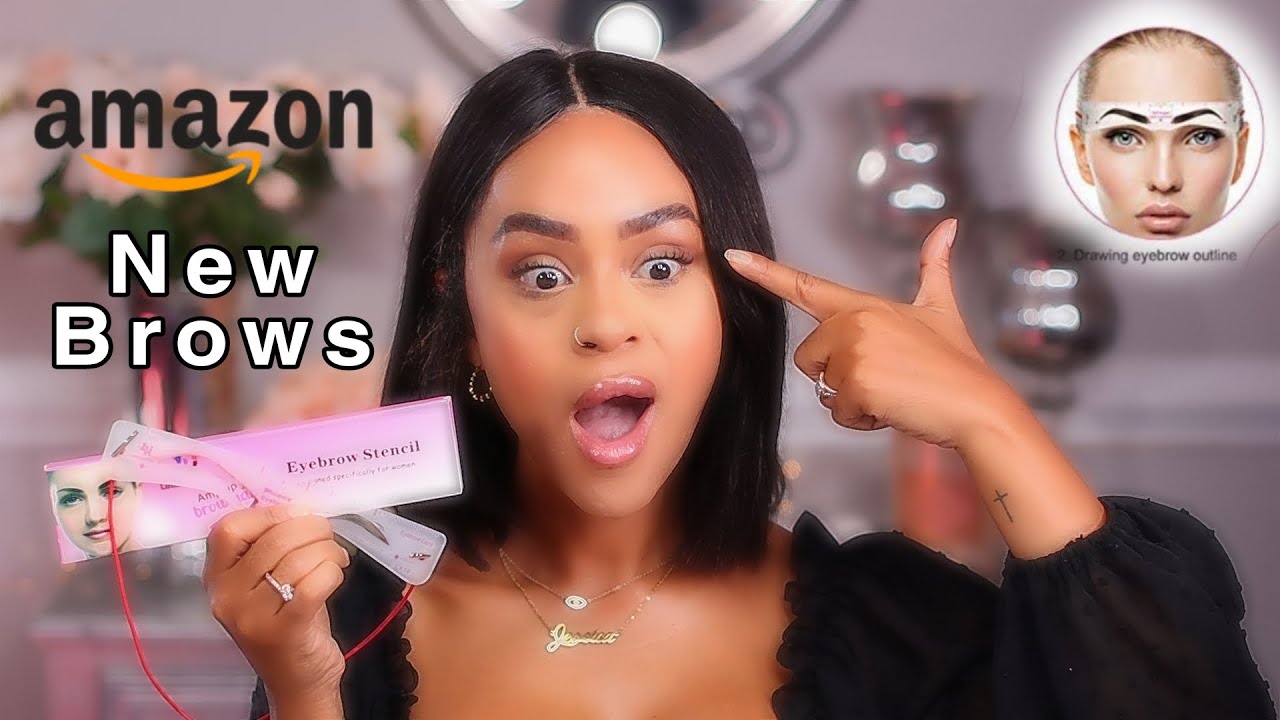 Eyebrow Stencil Tutorial | from Amazon