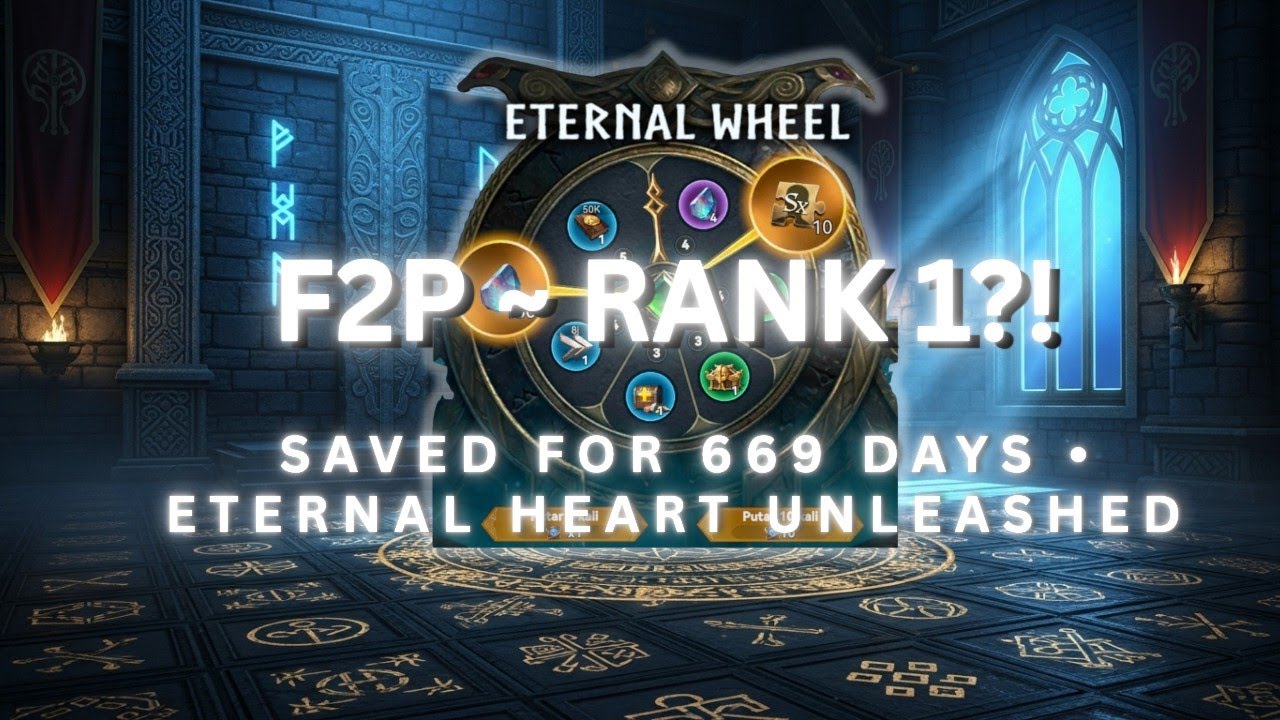 CRAZY F2P! 669 DAYS OF PATIENCE FOR RANK 1 VIKING RISE! (Crucial Moment)