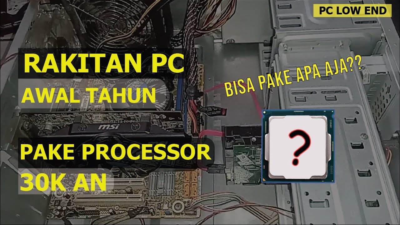 Rakit PC 1 jutaan pake processor 30k an, apakah layak?