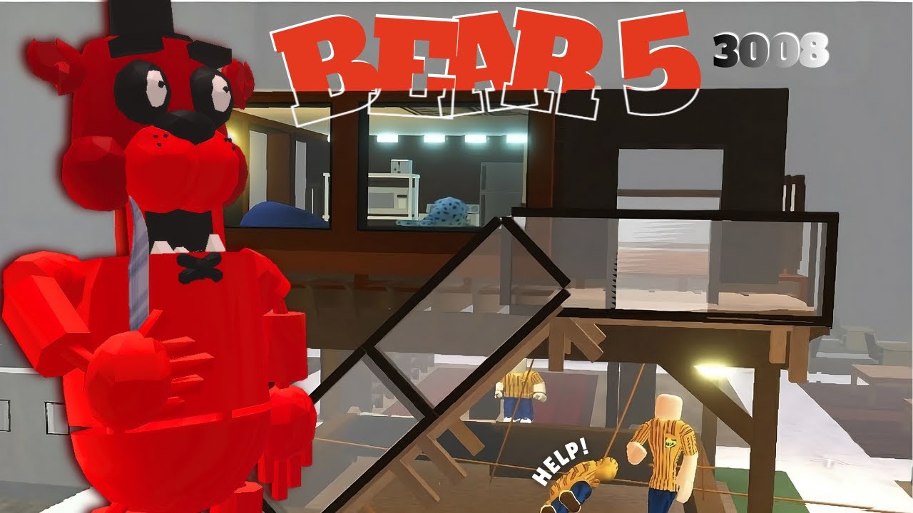 I BUILT A BASE WITH BEAR 5 PRIME | Roblox SCP-3008