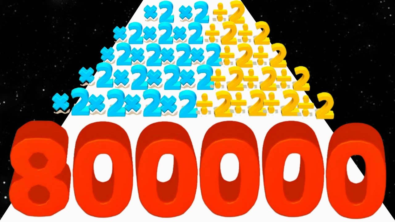 Number Run (vs) Level Up Circles - Level Up Number (NOOB vs PRO vs HACKER) New Update