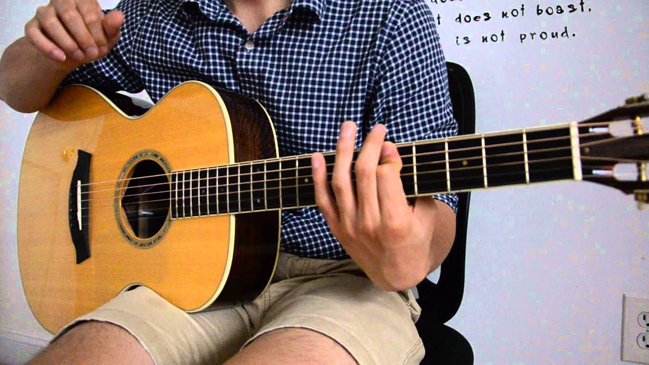 Sungmin Lee: Song Tutorial - 'You Are The Hero' Intro - Part 1 - Acoustic Fingerstyle Guitar - Tabs