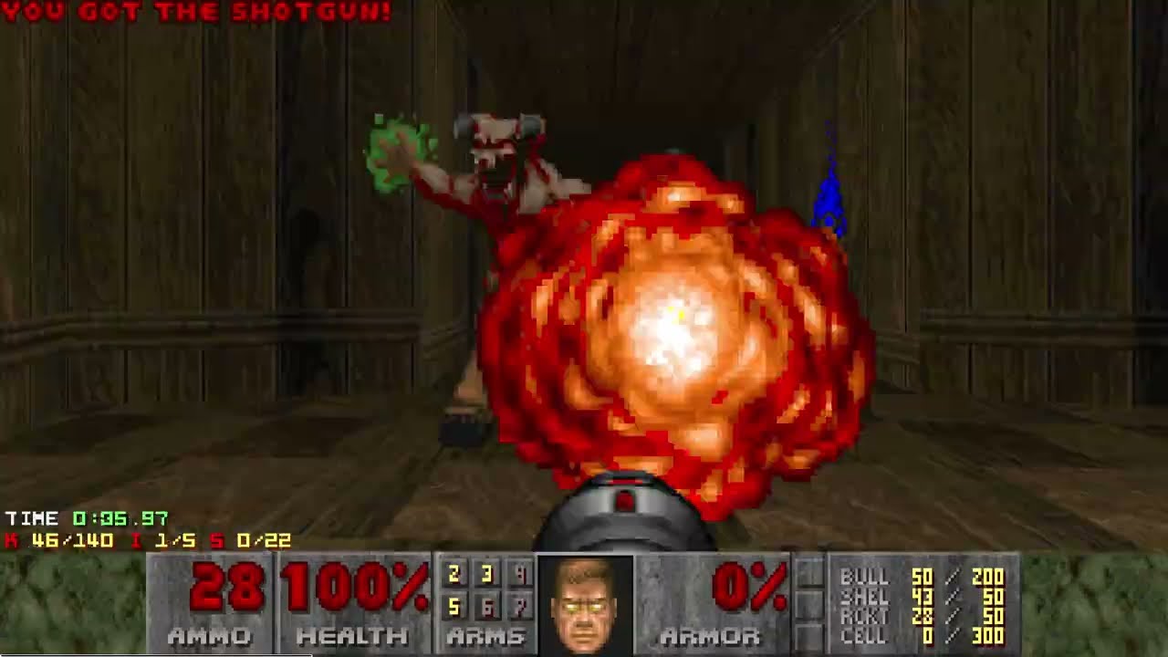 Ultimate Doom - E4M3 UV Max in 2:07