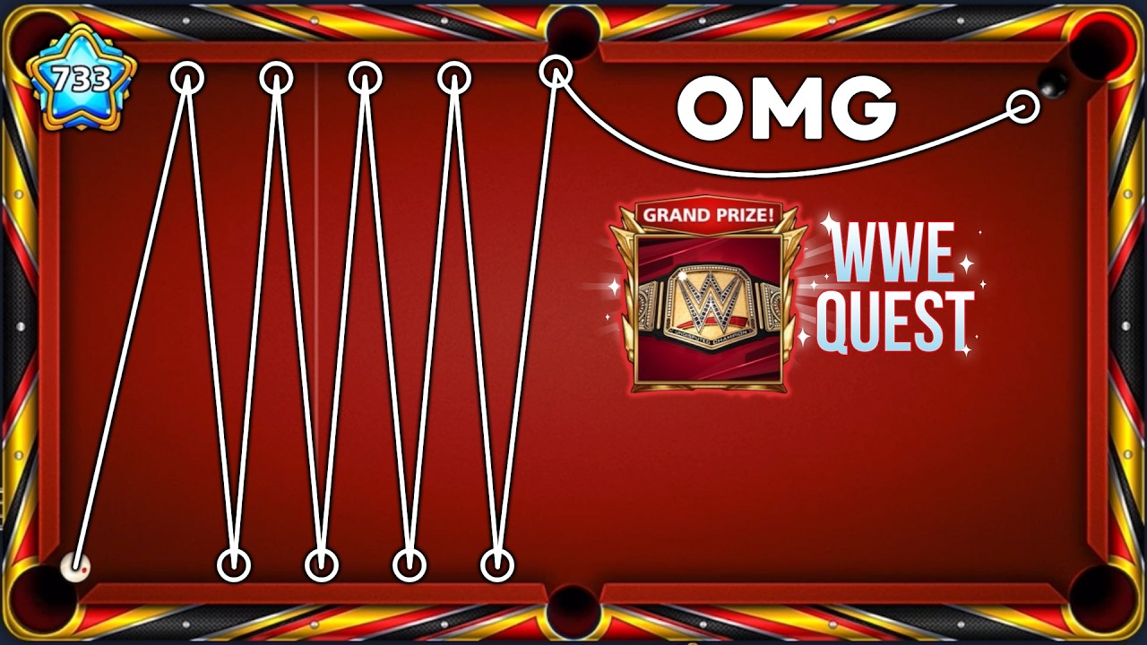 This WWE Champion Avatar is INSANE 😳 (Exclusive Quest) | 8 Ball Pool - GamingWithK