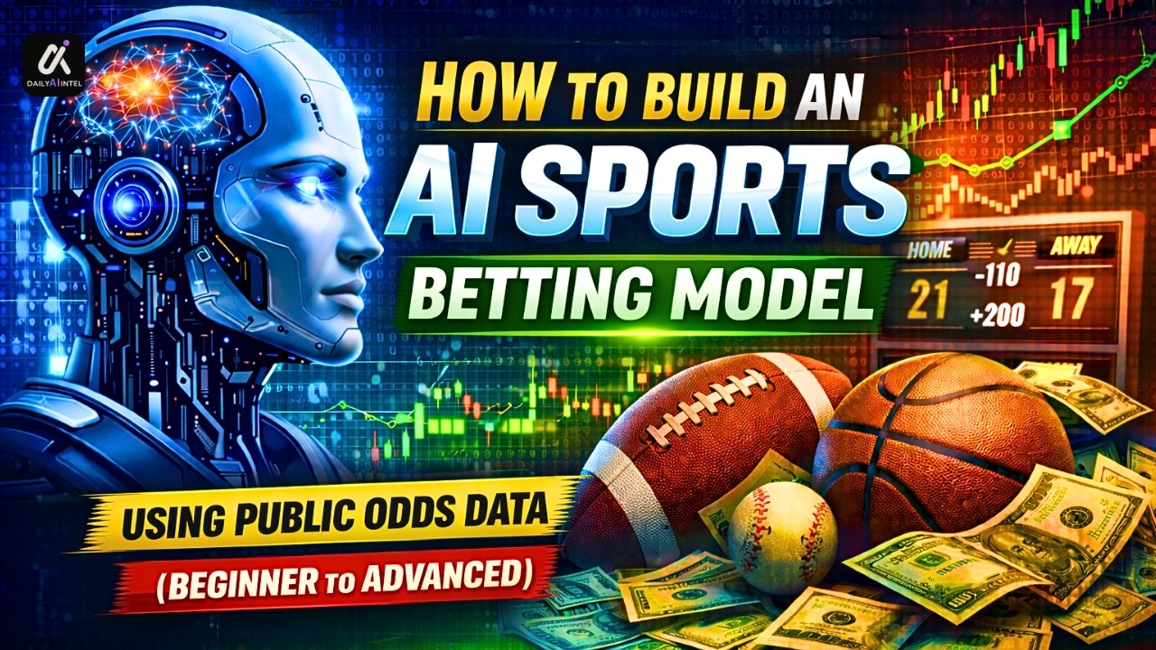 How to Build an AI Sports Betting Model Using Public Odds Data (Beginner to Advanced)