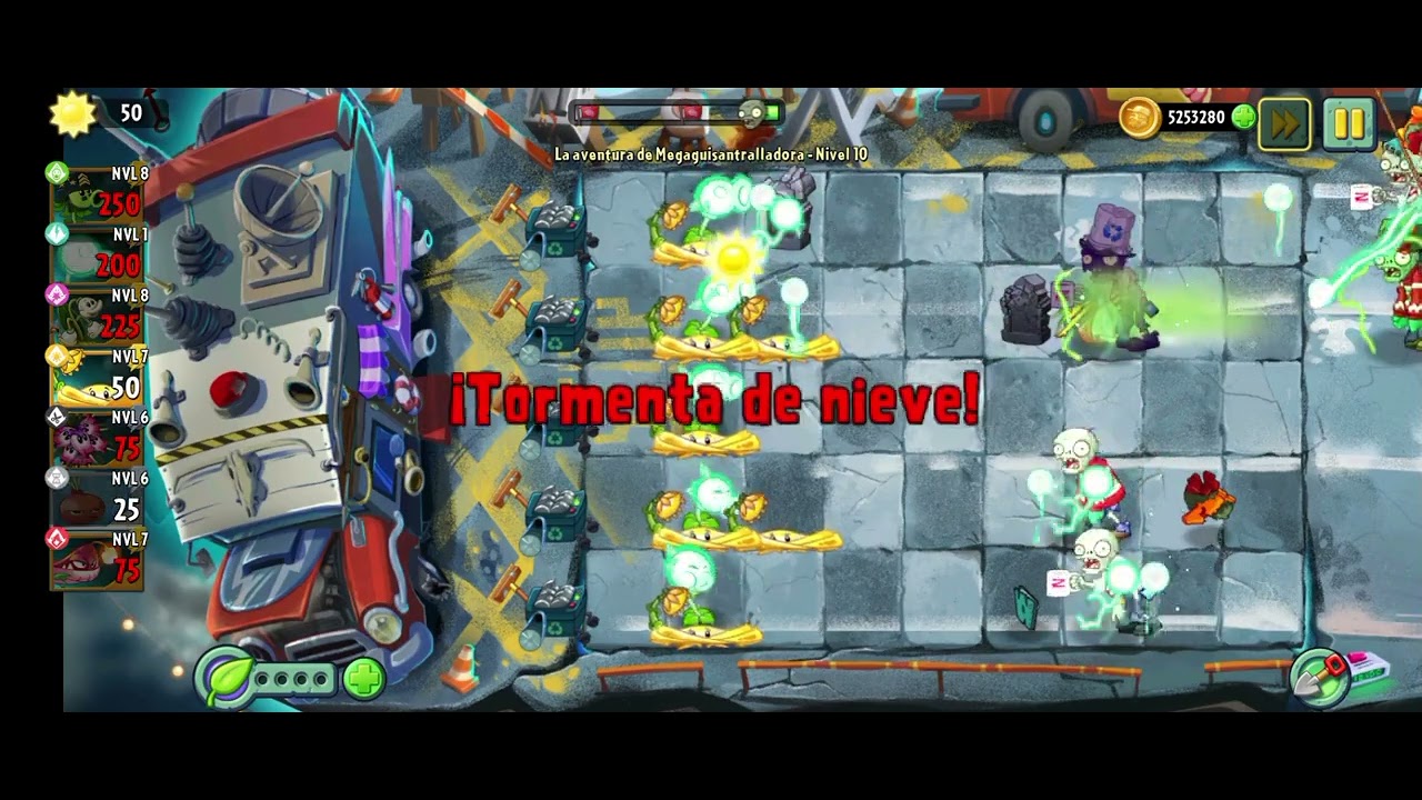 Evento invernal de Megaguisantralladora (Parte 3) #pvz #trending #viral #gameplay #gaming