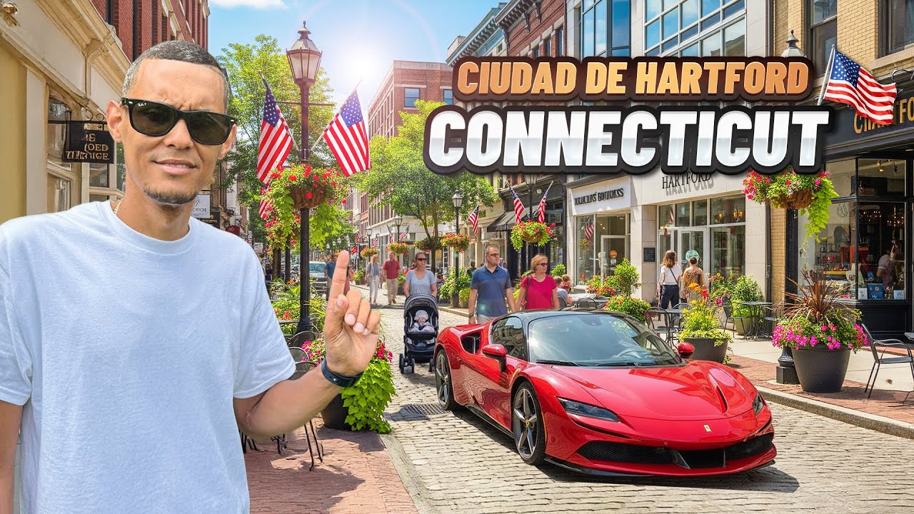 Asi es la ciudad de HARTFORD 🇺🇸 CONNECTICUT