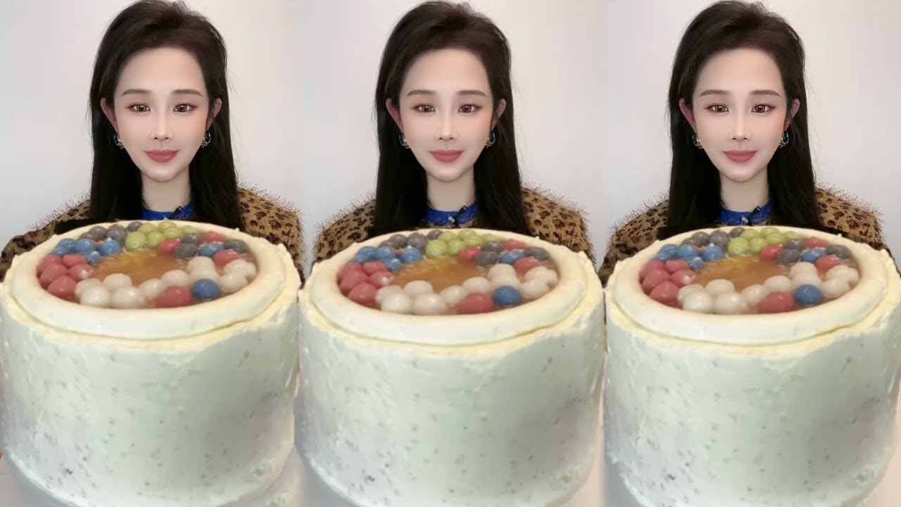 Asmr🍰Eating Wine Mille Crepe Cream Cake🍰 (Soft And Waxy Sound) 크림丨먹방丨Mukbang丨Satisfying丨Eatings