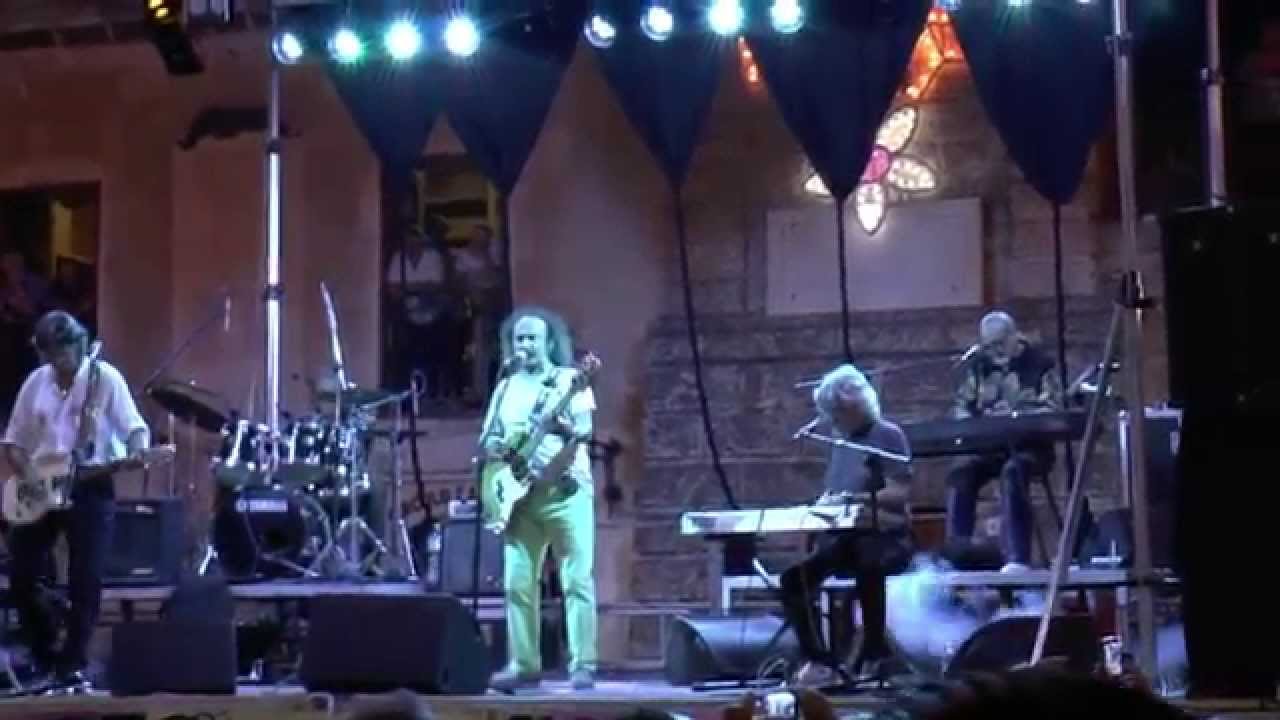 I Camaleonti  Concerto live  Acquaviva Platani   05 Agosto  2015