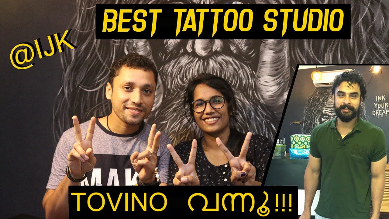 THE BEST TATTOO STUDIO |100% PAINLESS | ഒരെണ്ണം കൂടി കുത്തി | EAR PIERCING | TOVINO VISITED |